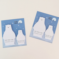 폴라베어스 메모잇 // 주문제작형
