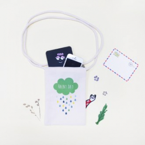 메이드유 크로스 파우치 (대) 14x20CM - 디지털인쇄포함