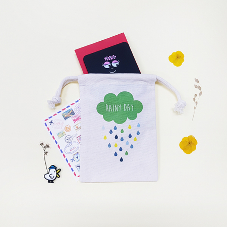 메이드유 복주머니 파우치 14x20CM - 디지털인쇄포함 #2