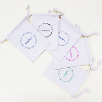 메이드유 복주머니 파우치 14x20CM-실크 인쇄포함