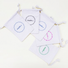 메이드유 복주머니 파우치 14x20CM-실크 인쇄포함