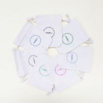 메이드유 크로스 복주머니 파우치 17x23x4CM-실크 인쇄포함