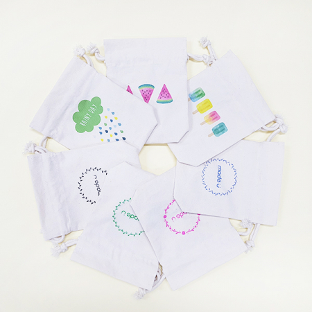 메이드유 크로스 복주머니 파우치 17x23x4CM - 디지털인쇄포함 #2