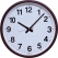 400mm- 밤색- 무소음 벽시계