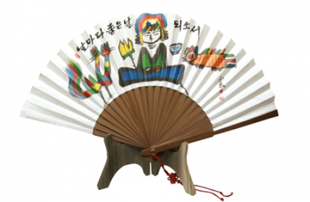오죽선 독판 부채 소형 220*390cm #3