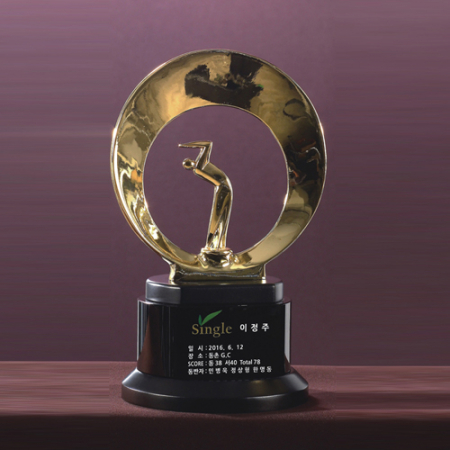 골프 인형 트로피 8) 43-1 #2