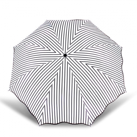 스트라이프 3단우산 블랙 #2