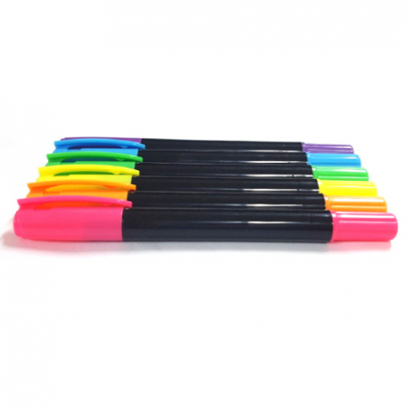 뉴블랙 고체 형광펜 2P 세트 (국산) #4