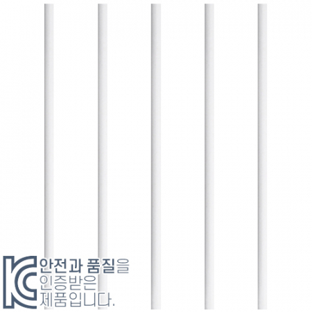 백색 원형 미두 연필 #2