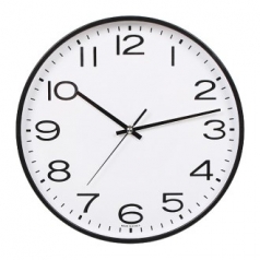 원형 심플 벽시계 300