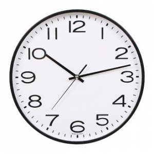 원형 심플 벽시계 300