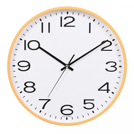 원형 파스텔 벽시계 #3