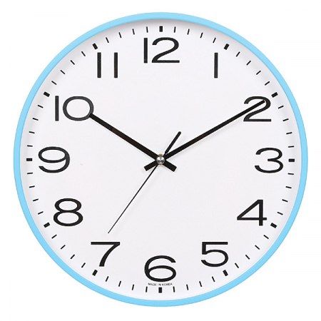 원형 파스텔 벽시계 #2