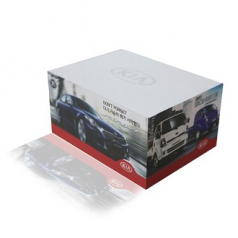 큐브형 측면 컬러 전사 점착메모지