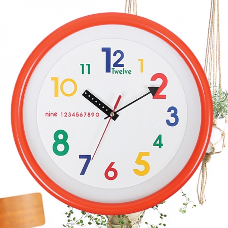 입체 원형 벽시계 #5