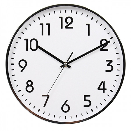 입체 숫자벽 금속크롬 벽시계 300 #3