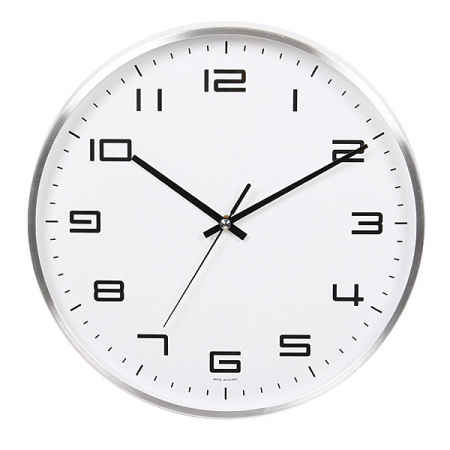 원형 알류미늄 벽시계 260 #5