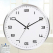 원형 알류미늄 벽시계 260