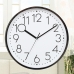 작은이미지: 원형 크롬 벽시계 337 #5