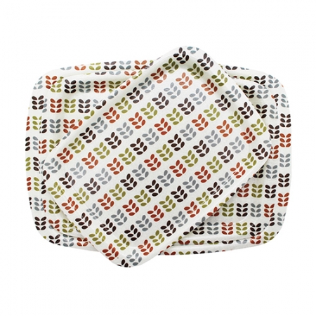 화이바 쟁반 3P (골드, 수국, 나뭇잎) #4