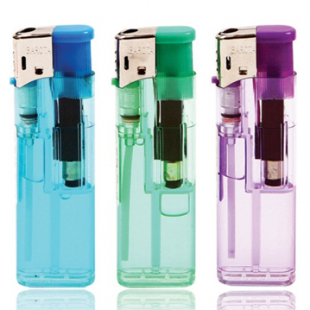 푸쉬 투명 전자 라이타 #2