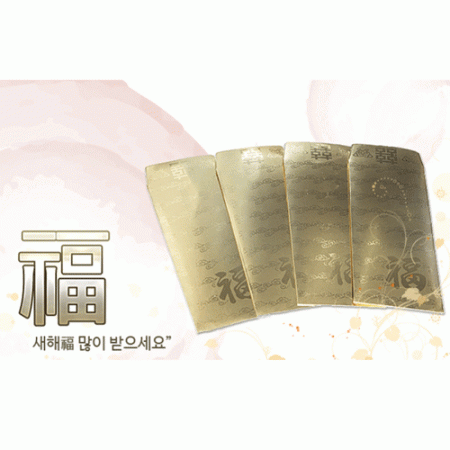 황금봉투 5P 1세트 부모님 용돈봉투 명절 용돈봉투 #2