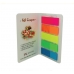 작은이미지: 수첩형 접착메모지- 5색 풀칼라 필름지 #3