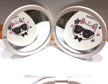 ST-348M 원형 컴팩트 거울, 양면 확대거울 #2