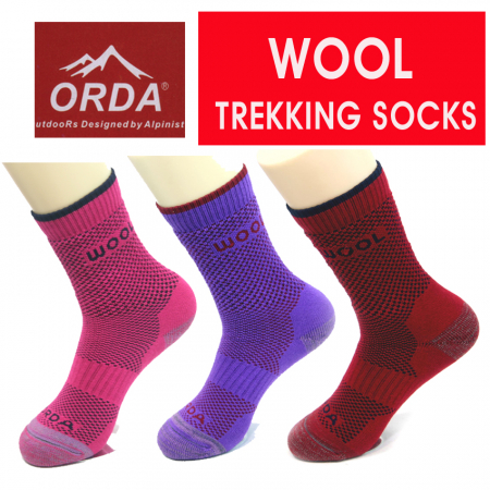 울혼방 여성 등산양말 1켤레 #4