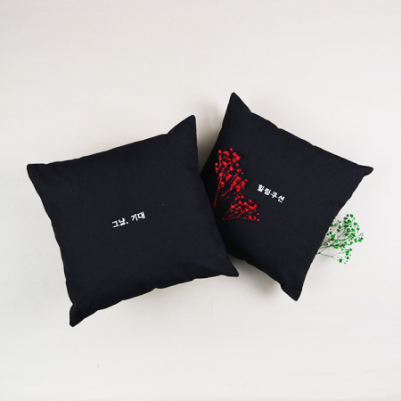 메이드유 블랙쿠션 (대) - 35×35CM #2