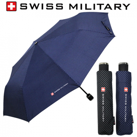 스위스밀리터리 우산 3단 수동 핀도트 #3