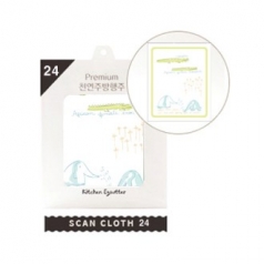 키친에구떼 천연 펄프 스칸행주 24