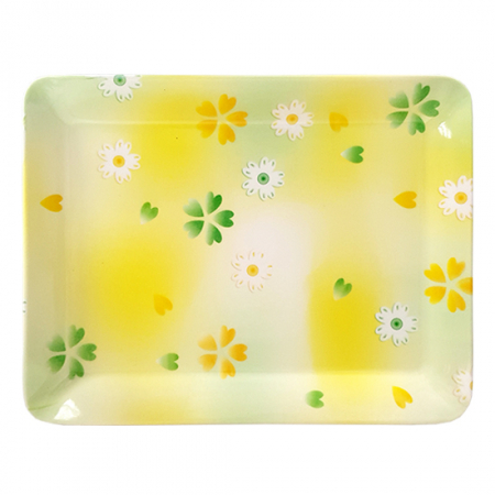 플라워 직쟁반 3P #6