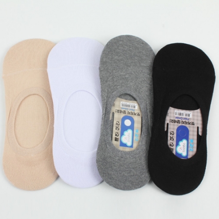 무지 순면 덧신// 국산 #2