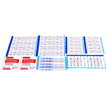 210등산지퍼 밴드 세트 1호 (24p) #6