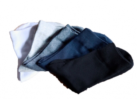 무지 중목 양말 (남성용) 5개 세트 #2