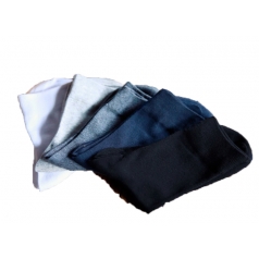 무지 중목 양말 (남성용) 5개 세트