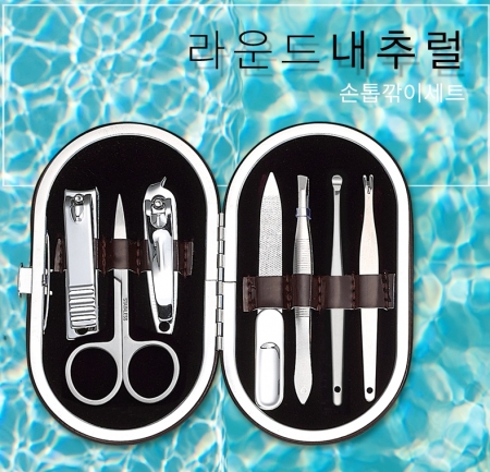 라운드 자연꽃 손톱깎이 (7종) #3