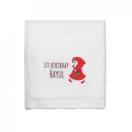 리빙코튼 빨강소녀 주문제작 호텔타올 150g #2