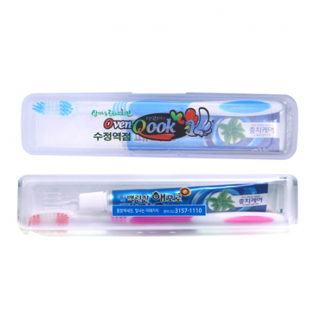 페리오 치약칫솔세트 1호 (치약,링칫솔) / 풀칼라인쇄 #2