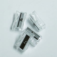 in Color 잘 깎이는 투명 미니 연필 깎이