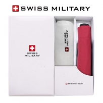 스위스밀리터리 3단 수동 솔리드 우산 + 180g 세면타올세트