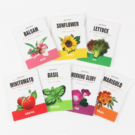 미니 사이즈 씨앗 봉투- 봉선화 #4