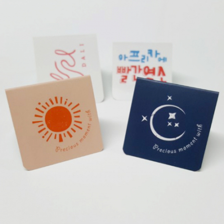 미니 북마크 4cmx4cm / 사이즈 변경가능 #2
