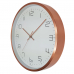 작은이미지: 320 로즈 골드 금속 벽시계 #4
