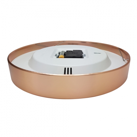 260 로즈 골드 금속 벽시계 #5