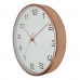 작은이미지: 260 로즈 골드 금속 벽시계 #2