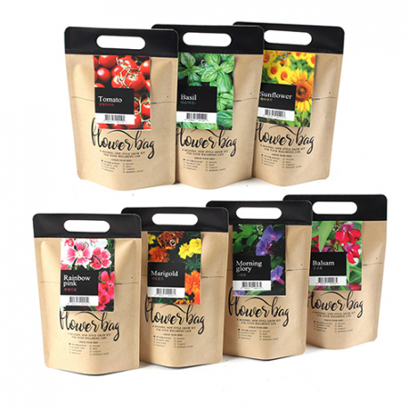 NEW 플라워백 종이 화분 키트- 봉선화 #3