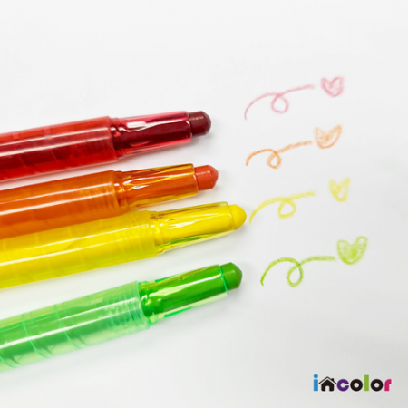 잘 써지는 돌돌이 색연필 12가지 색상 중 택1 #5