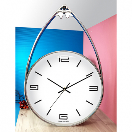 스트랩 크롬 벽시계 #3